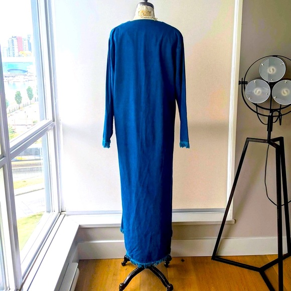 NWOT Artisan Denim  Womens long sleeve maxi dress size XL - Picture 4 of 9